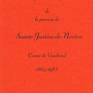Répertoire des baptêmes de la paroisse de Sainte-Justine-de-Newton
