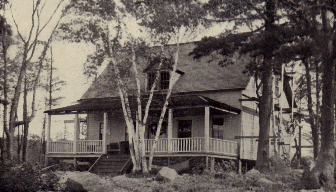 Summer residence of John Halliday Rowell - Source: Isle Cadieux - Summer Resort, 1914