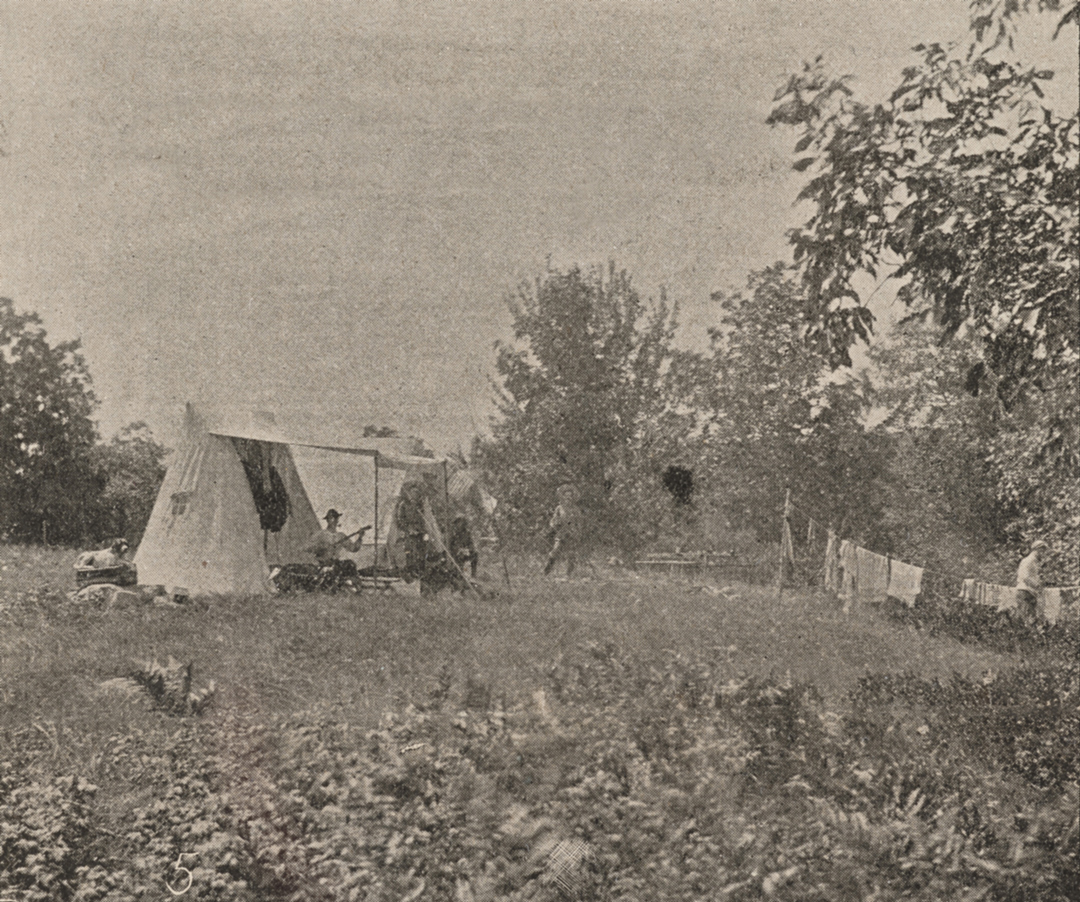 Few days on the island - Source: © Bibliothèque et Archives nationales du Québec, 1896