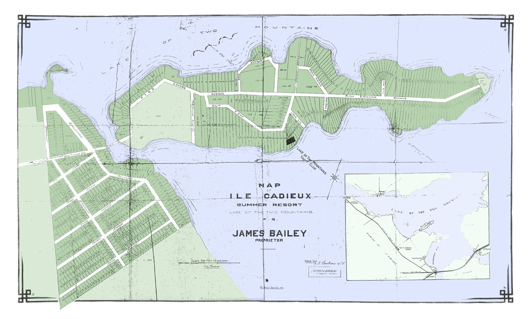 Source : Isle Cadieux - Summer Resort, 1914